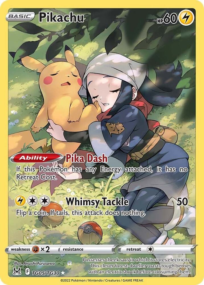 Pikachu - Lost Origin Trainer Gallery (TG05/TG30)