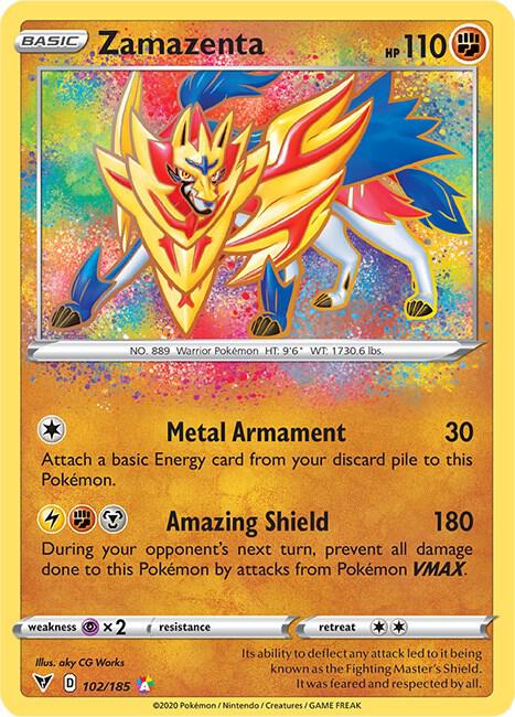 Zamazenta - Vivid Voltage (102/185)