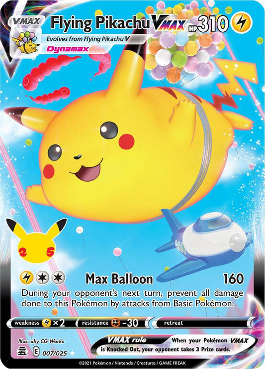 Flying Pikachu VMAX - Celebrations (007/025)
