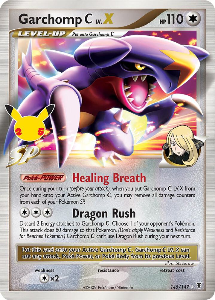 Garchomp C LV.X - Celebrations (145/147)