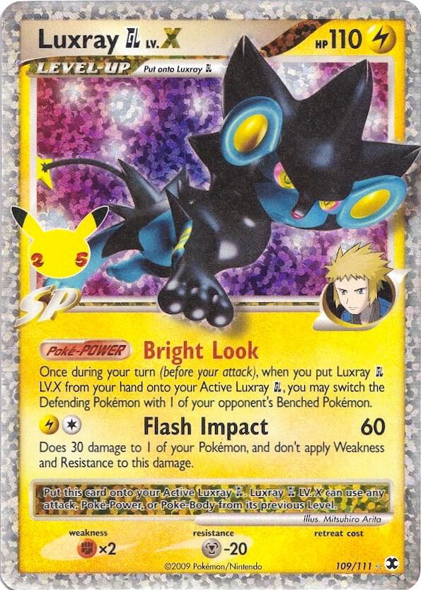 Luxray GL LV.X - Celebrations (109/111)