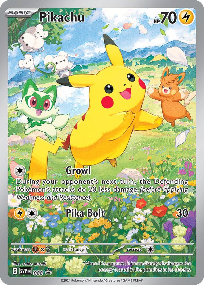 Pikachu - Scarlet & Violet Promo (088)