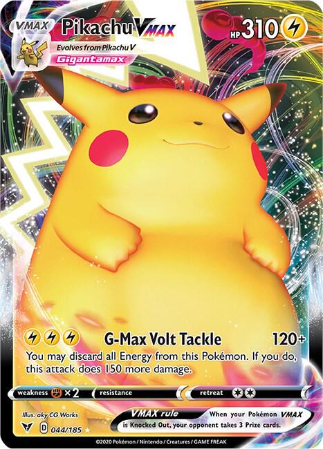 Pikachu VMAX - Vivid Voltage (044/185)